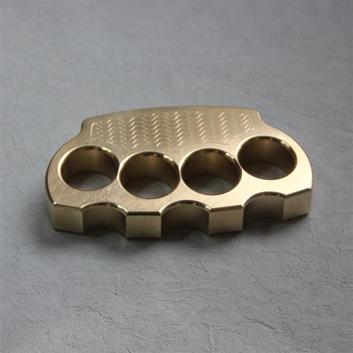 Brass knuckle ring EDC self-defense weapon