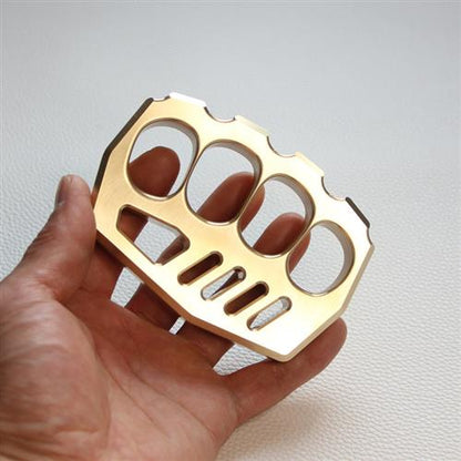 Brass Knuckle Pea Ring EDC Self Defense Tool