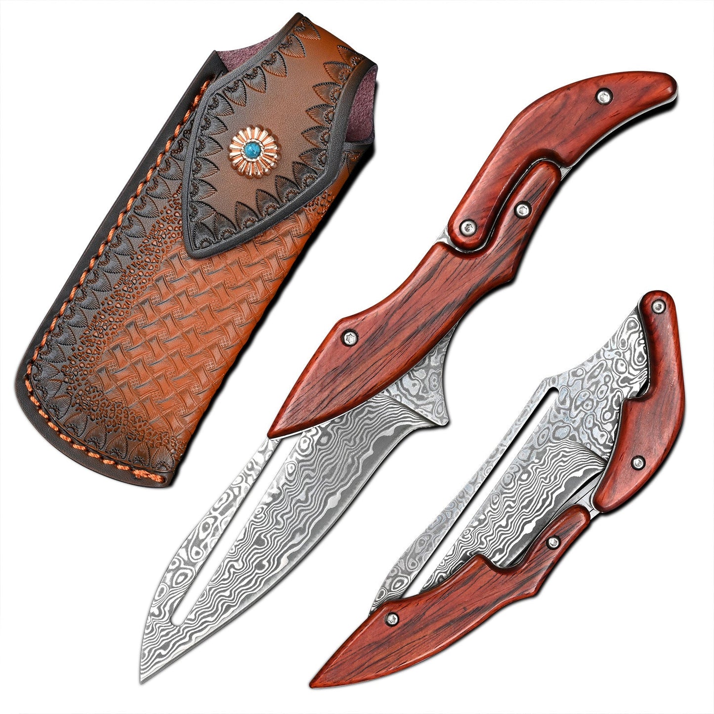 Mechanical folding knife