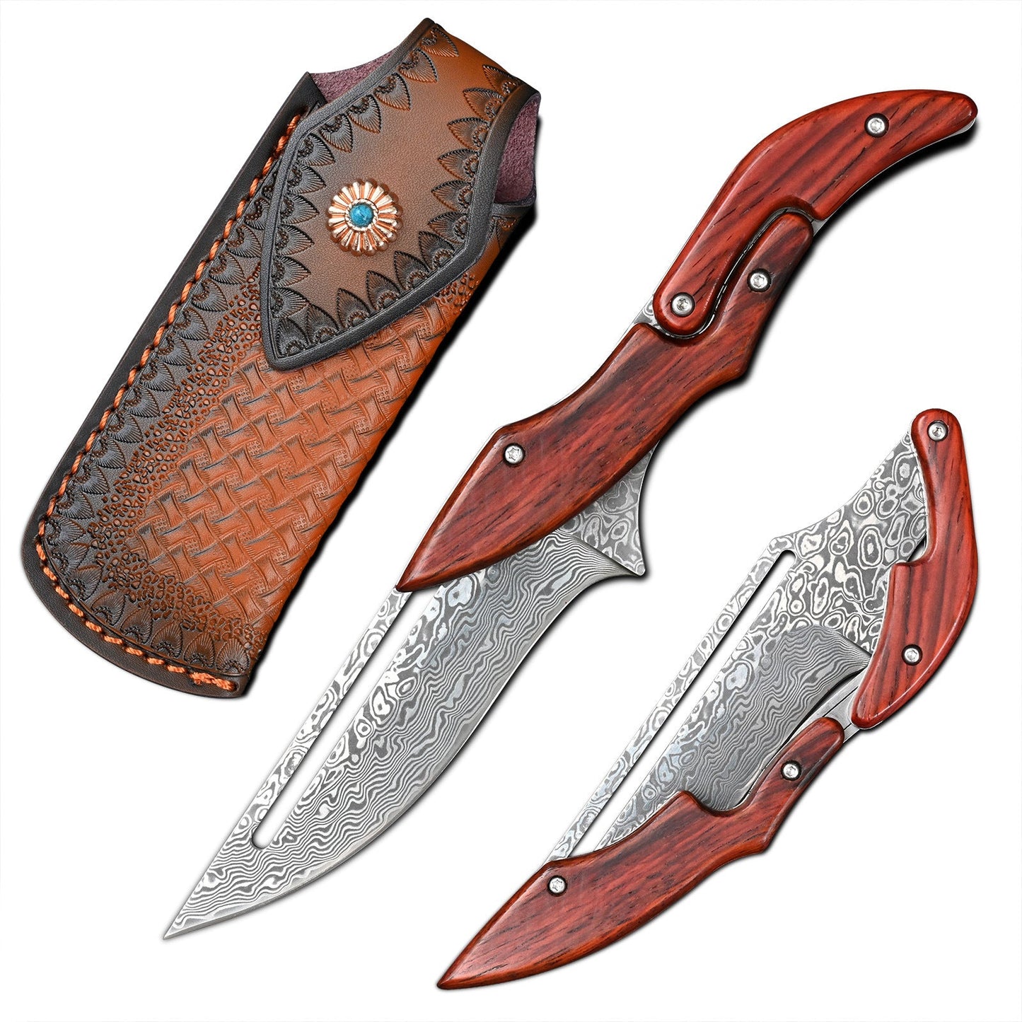 Mechanical folding knife