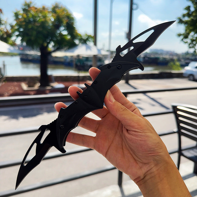 Batman Knife Twin 2 Blade Folding Knife