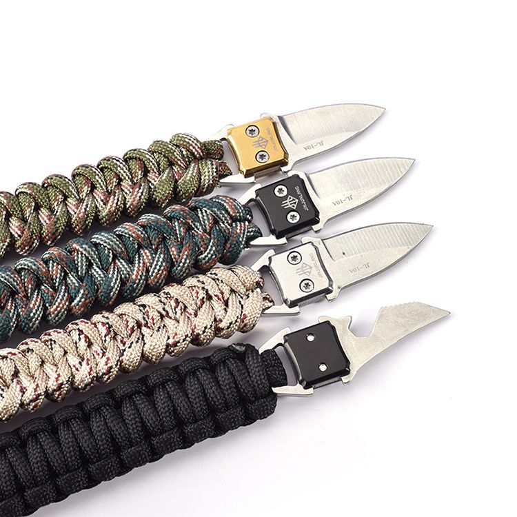 Outdoor Self-Help Self-Defense Hidden Bracelet Knife Transformers Pattern