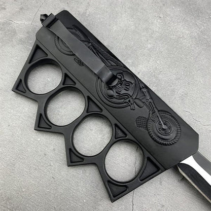 SKULL KNUCKLE AUTOMATIC KNIFE