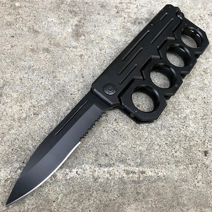 Knuckle style Tactical spring Assisted Open Folding Pocket Knife