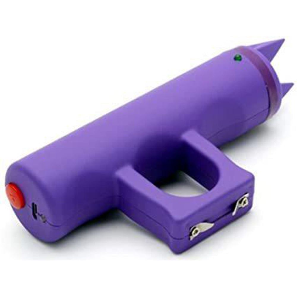 SPIKED JOGGER STUN GUN WITH ALARM AND USB CHARGER