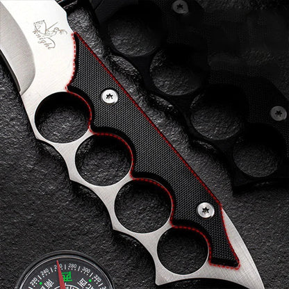 Fighting Brass Knuckle Knife