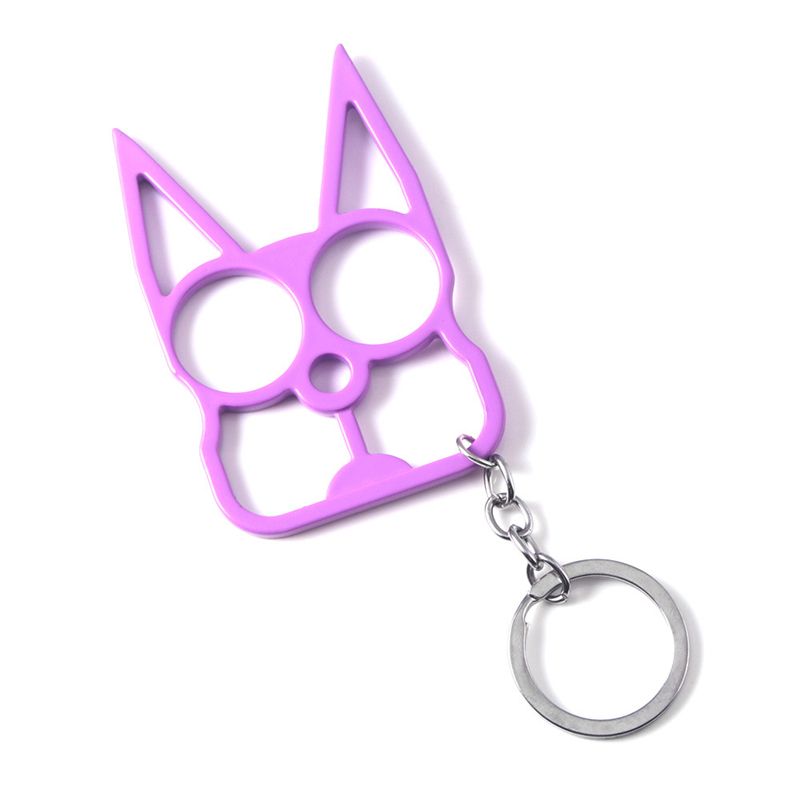 Black Cat Self Defense Keychain