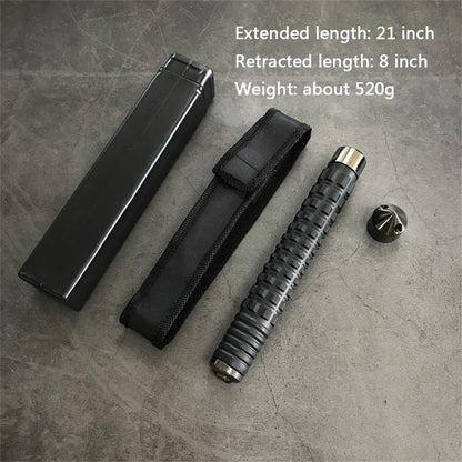 Self-defense three-section telescopic stick