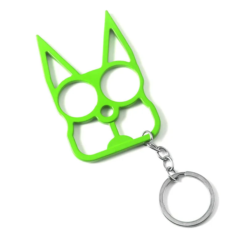 Black Cat Self Defense Keychain