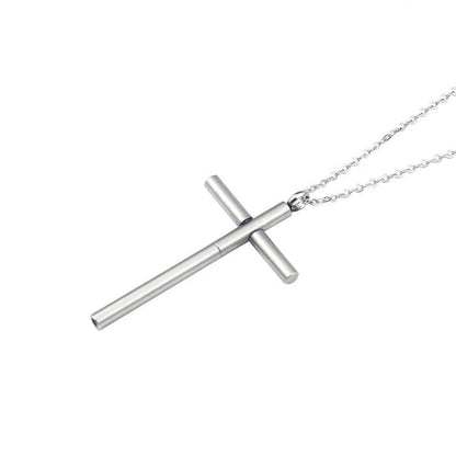 Metal Self Defense Necklace Needle Knife