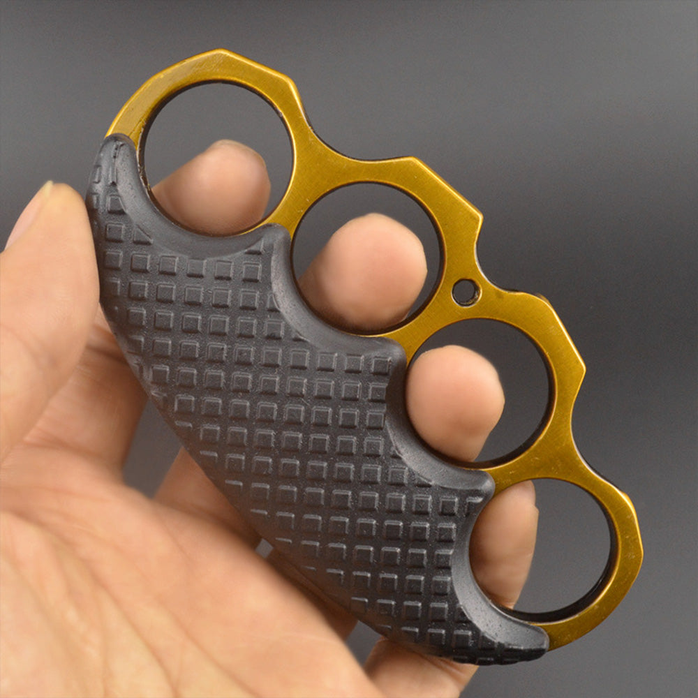 Self-Defense Broken Window Solid Brass Knuckle Duster