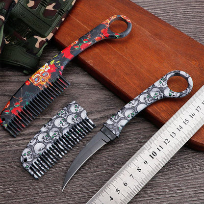 Concealed Comb Knife - Women's Self-Defense Tool