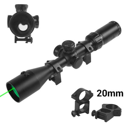 3-9x42 Scope with Under-Screen Laser Optical Sighting