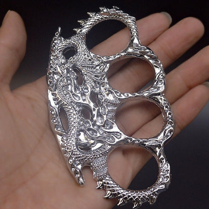 2024 Fire Dragon Large Thickened Kowloon Fist Zinc Alloy