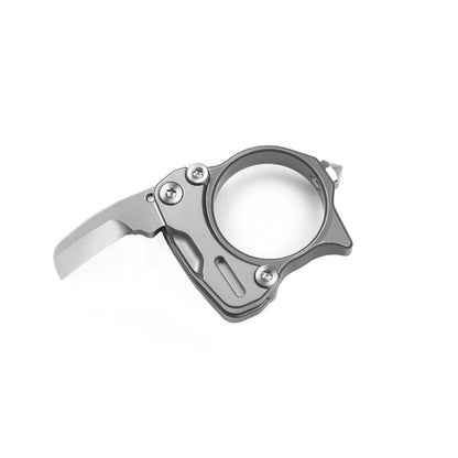 Zyac Titanium Alloy Ring Knife