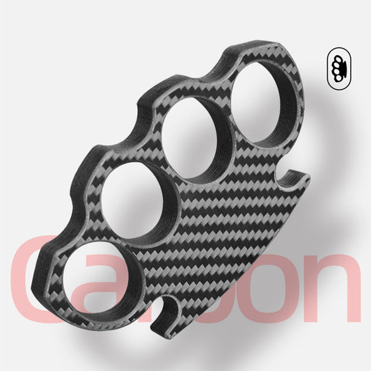 BUB Carbon Fiber Fingerless Knuckle Duster