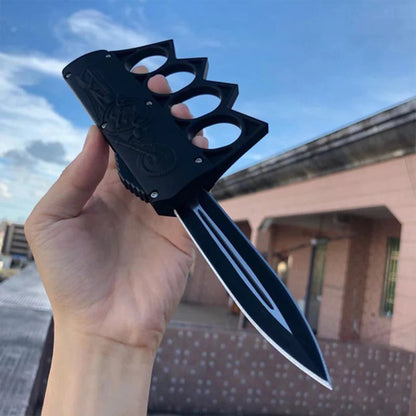 SKULL KNUCKLE AUTOMATIC KNIFE