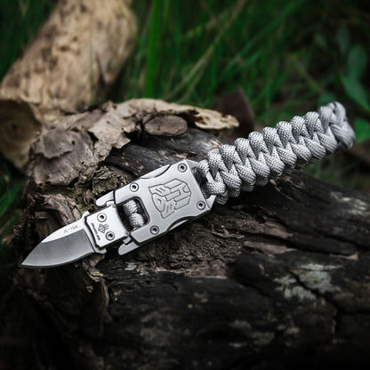 Outdoor Self-Help Self-Defense Hidden Bracelet Knife Transformers Pattern