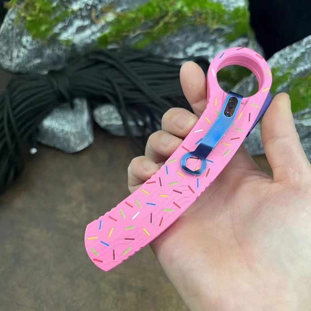 Doughnut Raptor Claw Jump Knife