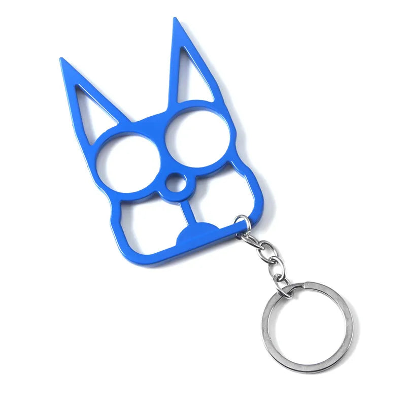 Black Cat Self Defense Keychain