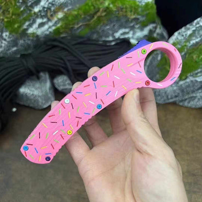 Doughnut Raptor Claw Jump Knife