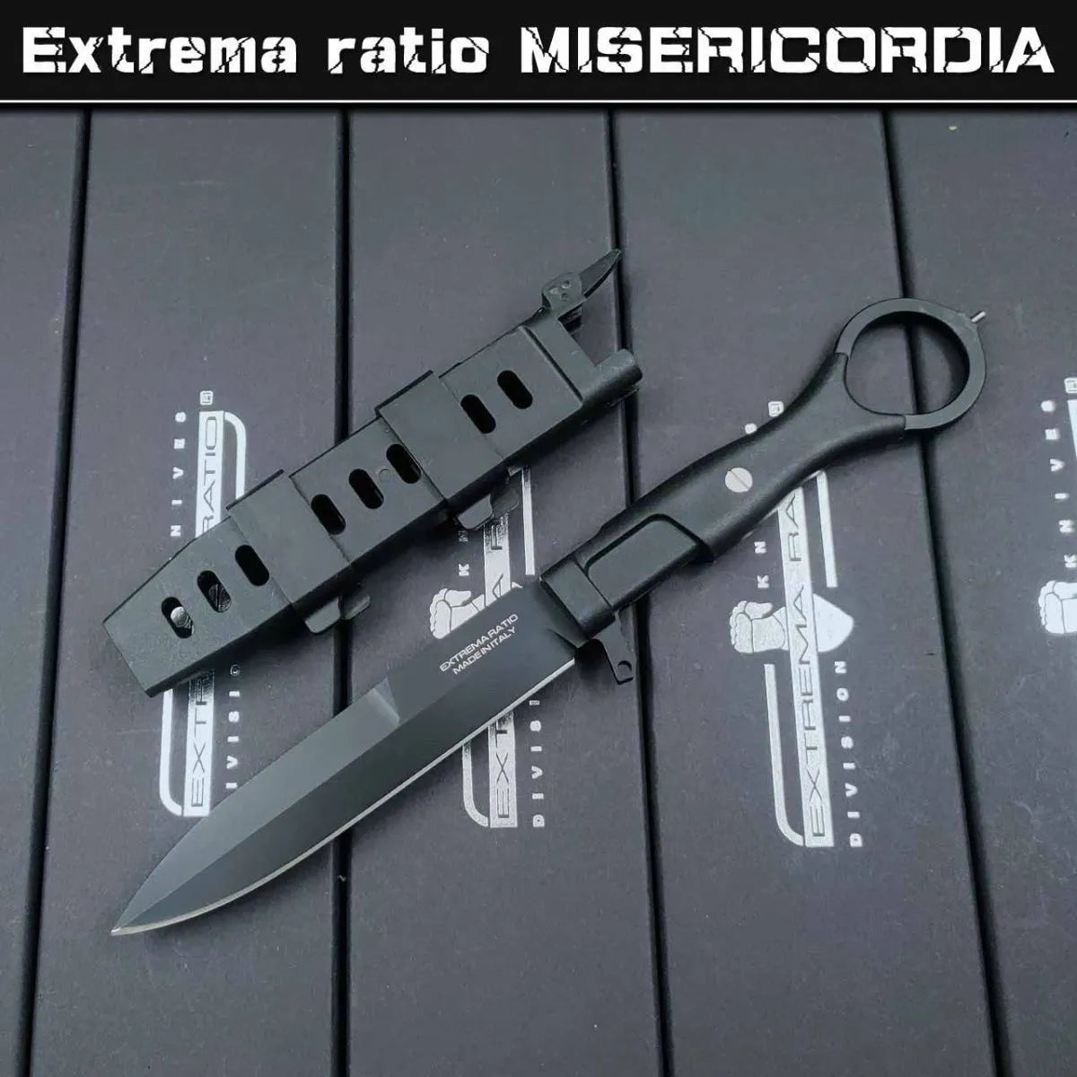 Extreme force MISERICORDIA tactical small straight knife outdoor knife outdoor survival mini portable self-defense knife