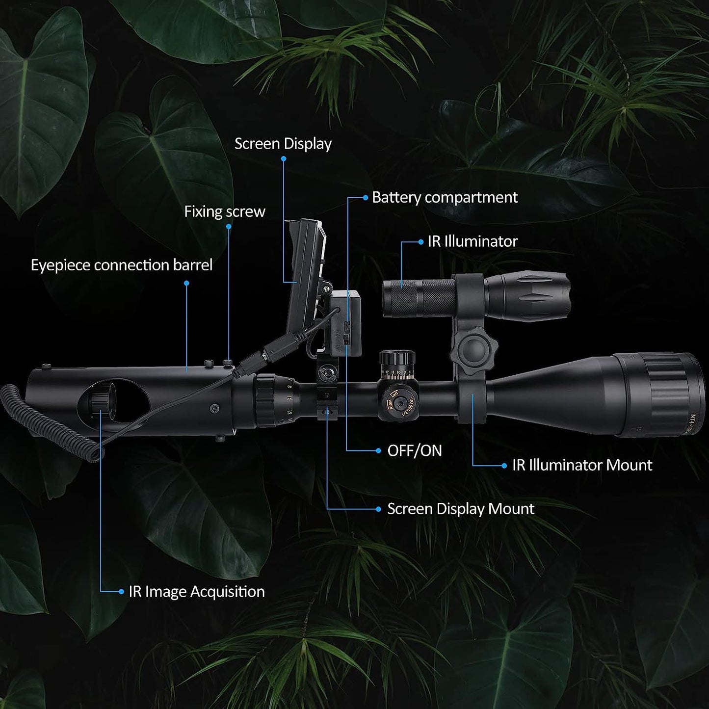 850nm Infrared LED IR Night Vision Device