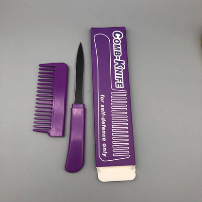 Comb Brush Knife Hidden Knife Self Defense For Women Gift For Besties