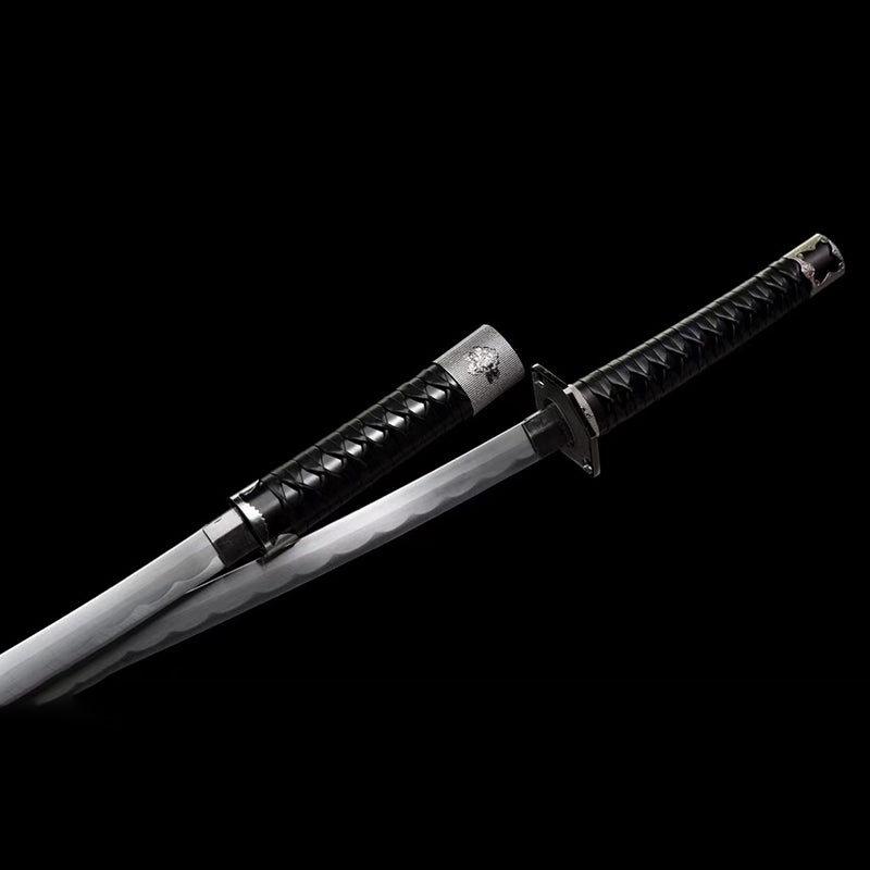 Two swords in one sheath , Handmade Manganese Steel Full Tang Real Japanese Katana