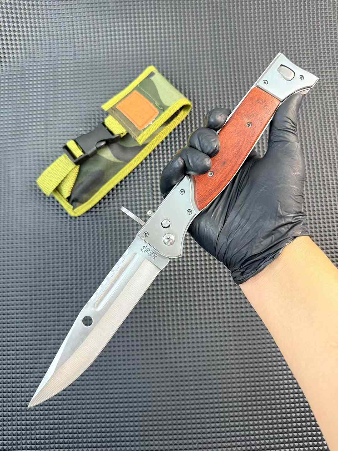 AK-47 Spring-Assisted Knife