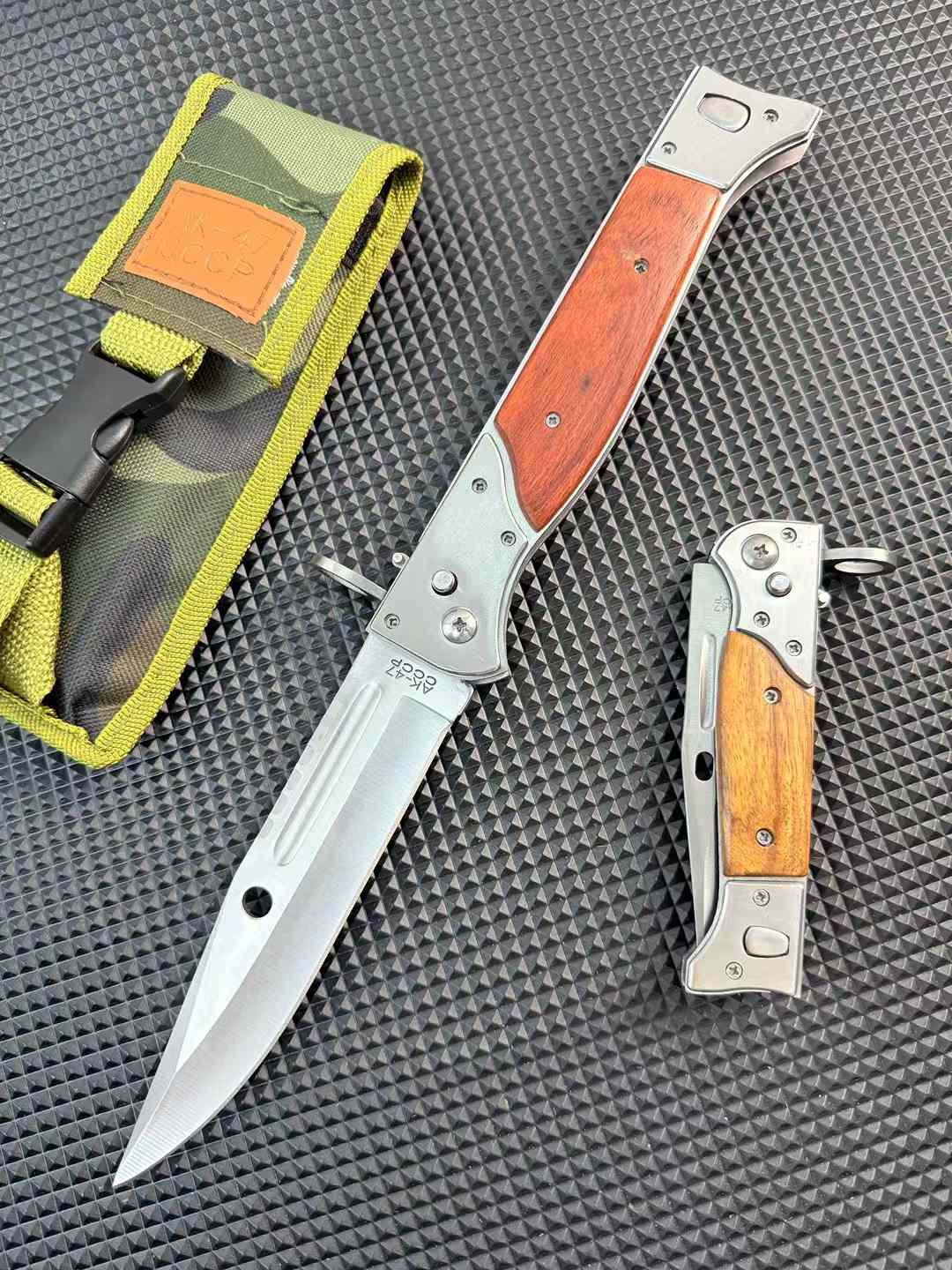 AK-47 Spring-Assisted Knife