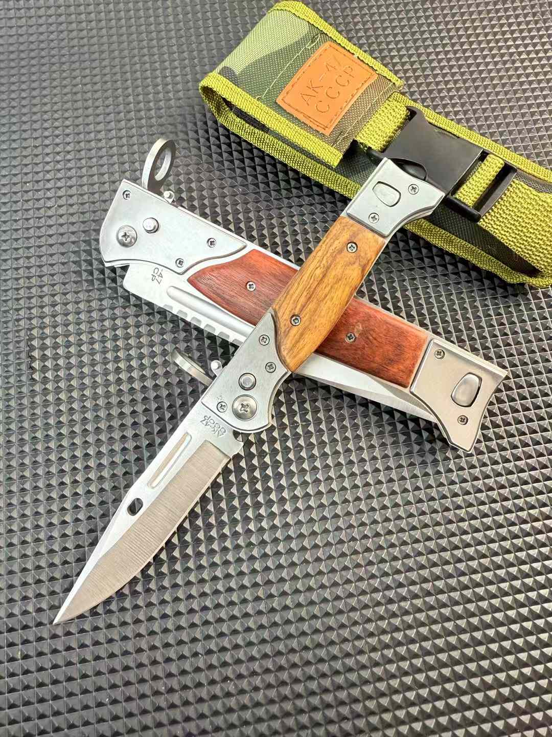 AK-47 Spring-Assisted Knife