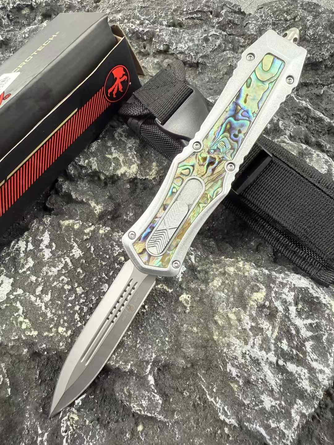 Abalone Direct Spring Knife