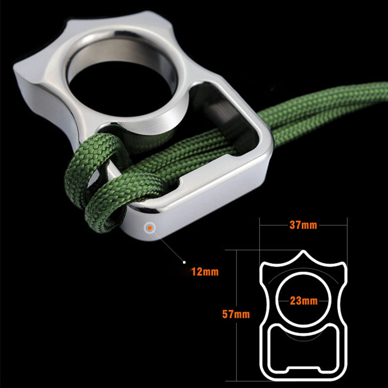 Brass Knuckle Duster Self-Defense Bottle Opener