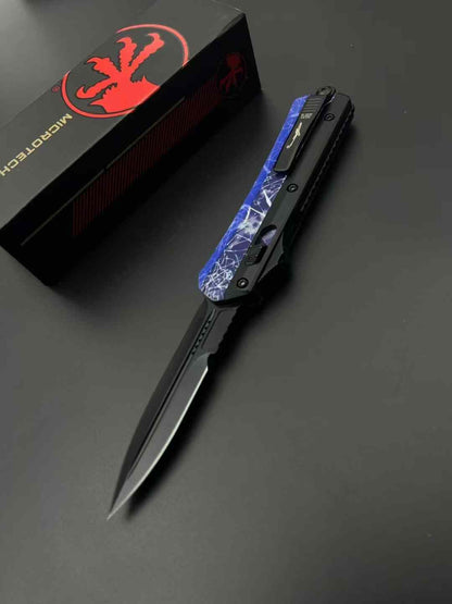 Customized Snake God Straight Knife (Zinc-Aluminum Handle)