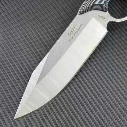 Double Heart Loop Fixed Blade Knife