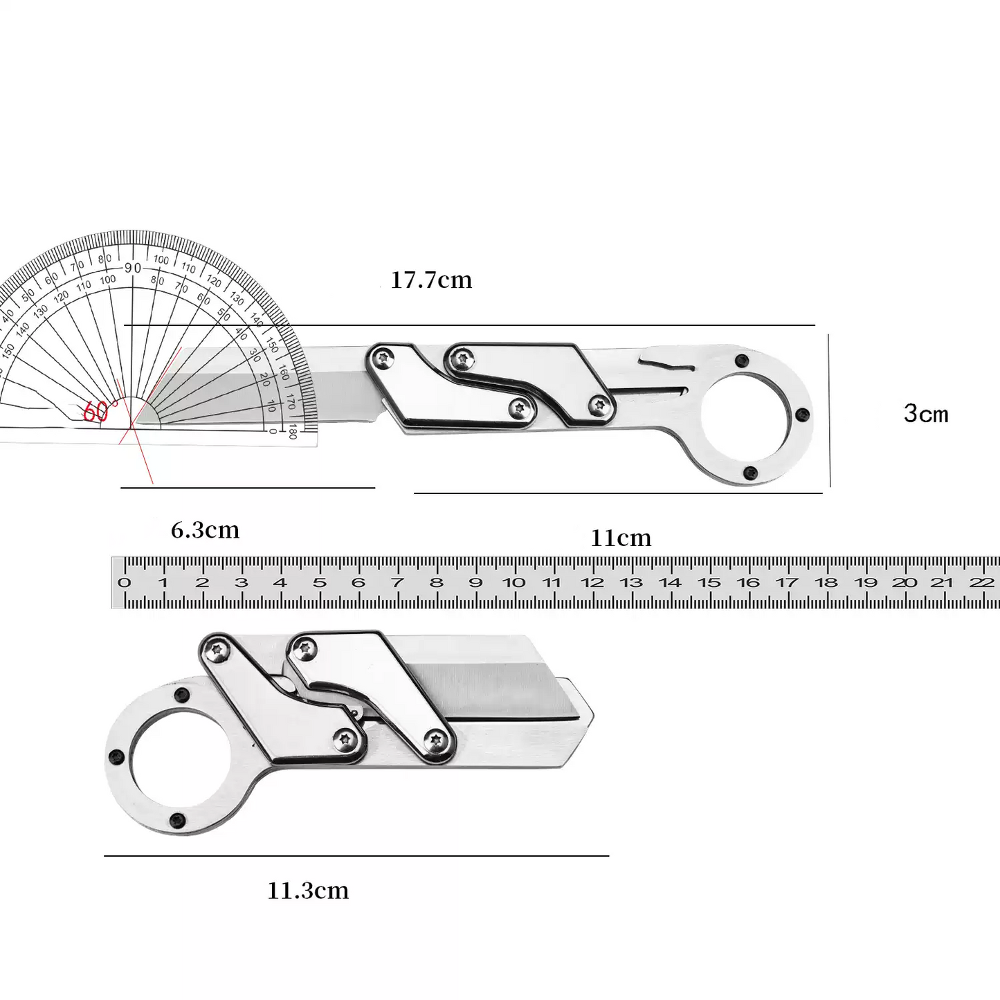 EDC Mechanical Folding Knife