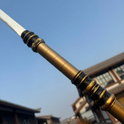 Golden Cudgel Staff Knife