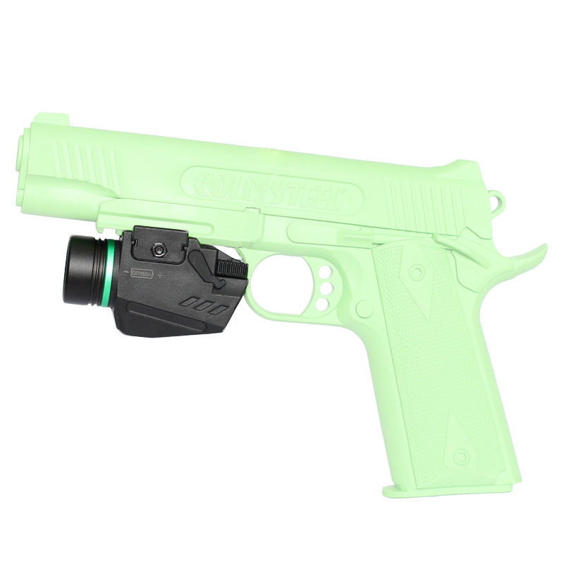 LED Flashlight Red Green Laser Sight