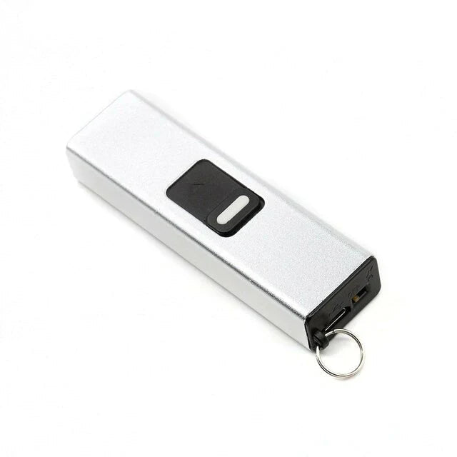 Mini Self-Defense Stun Gun Flashlight on Keychain