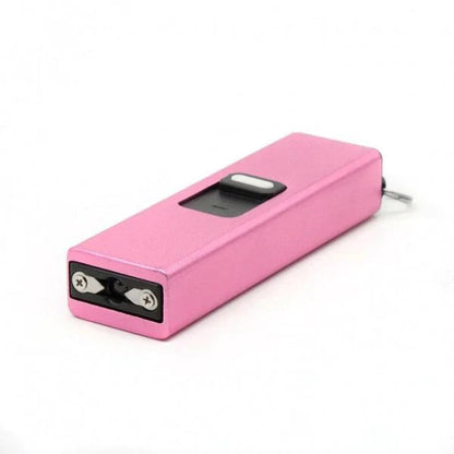 Mini Self-Defense Stun Gun Flashlight on Keychain