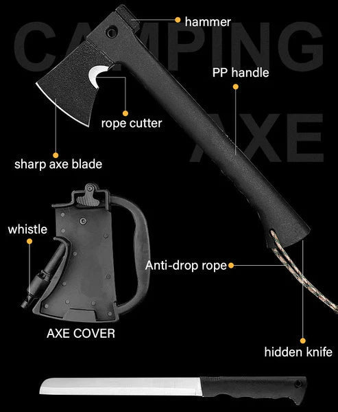 Multipurpose Survival Tomahawk