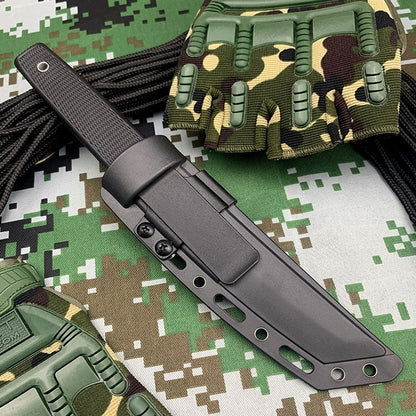 Outdoor Fixed-Blade Camping Tactical Knife