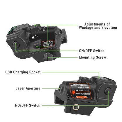 Green Blue Dot LS-L3 Laser Sight