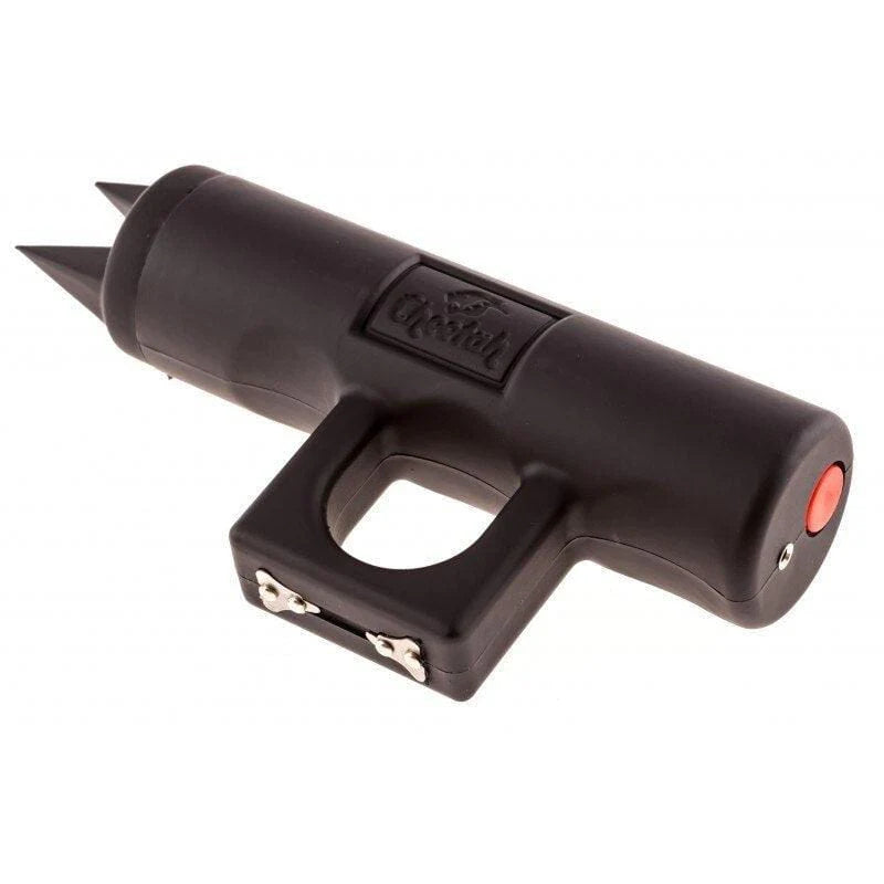 SPIKED JOGGER STUN GUN WITH ALARM AND USB CHARGER