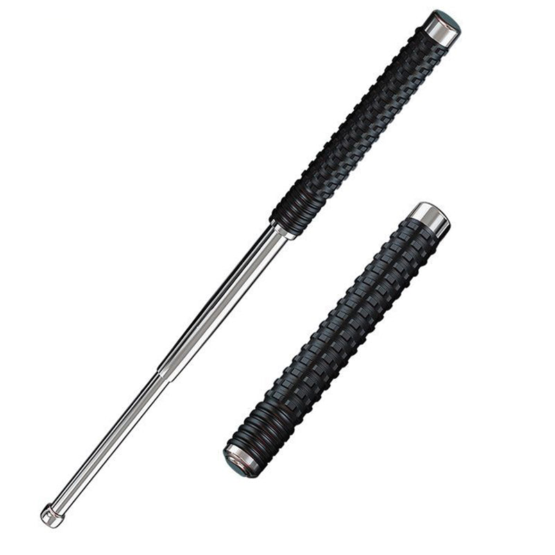 Self-defense three-section telescopic stick