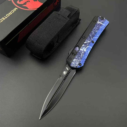 Serpent God Straight Jump Knife (Zinc Aluminum Handle)