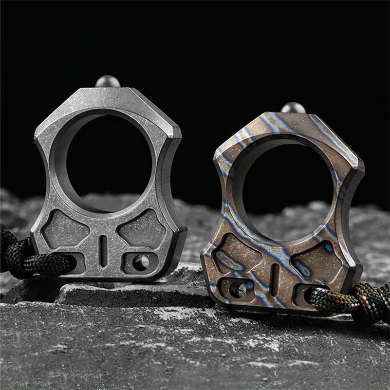 Portable Window Breaker Titanium Knuckle Duster