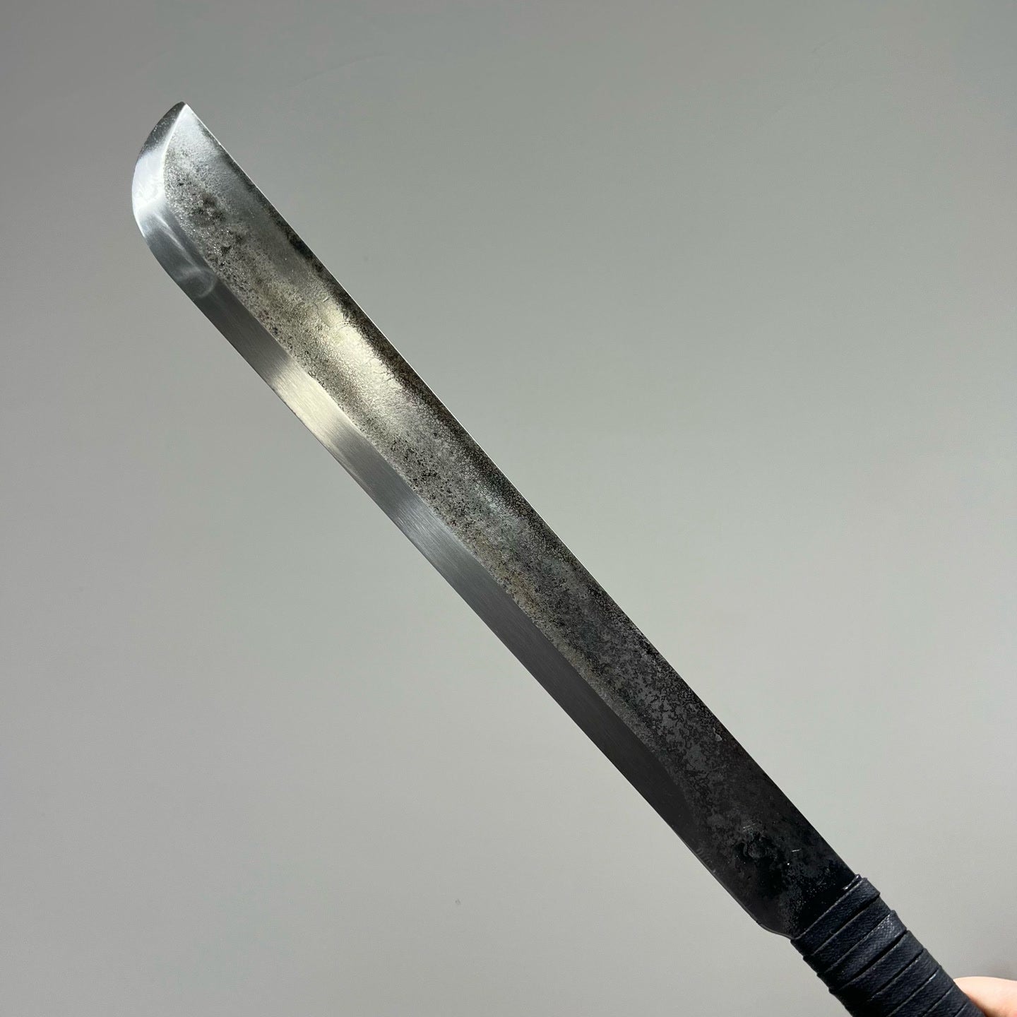 Spring Steel Survival Pioneer Outdoor Knife with Full Tang Hand-Forged