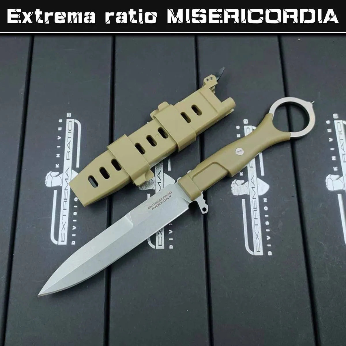 Extreme force MISERICORDIA tactical small straight knife outdoor knife outdoor survival mini portable self-defense knife